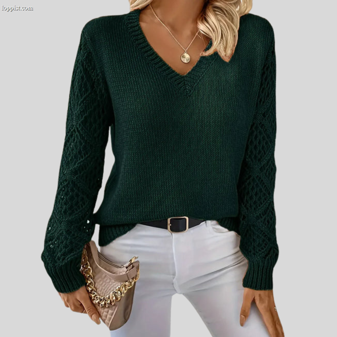TARIN™ - Cosy V-Neck Pullover
