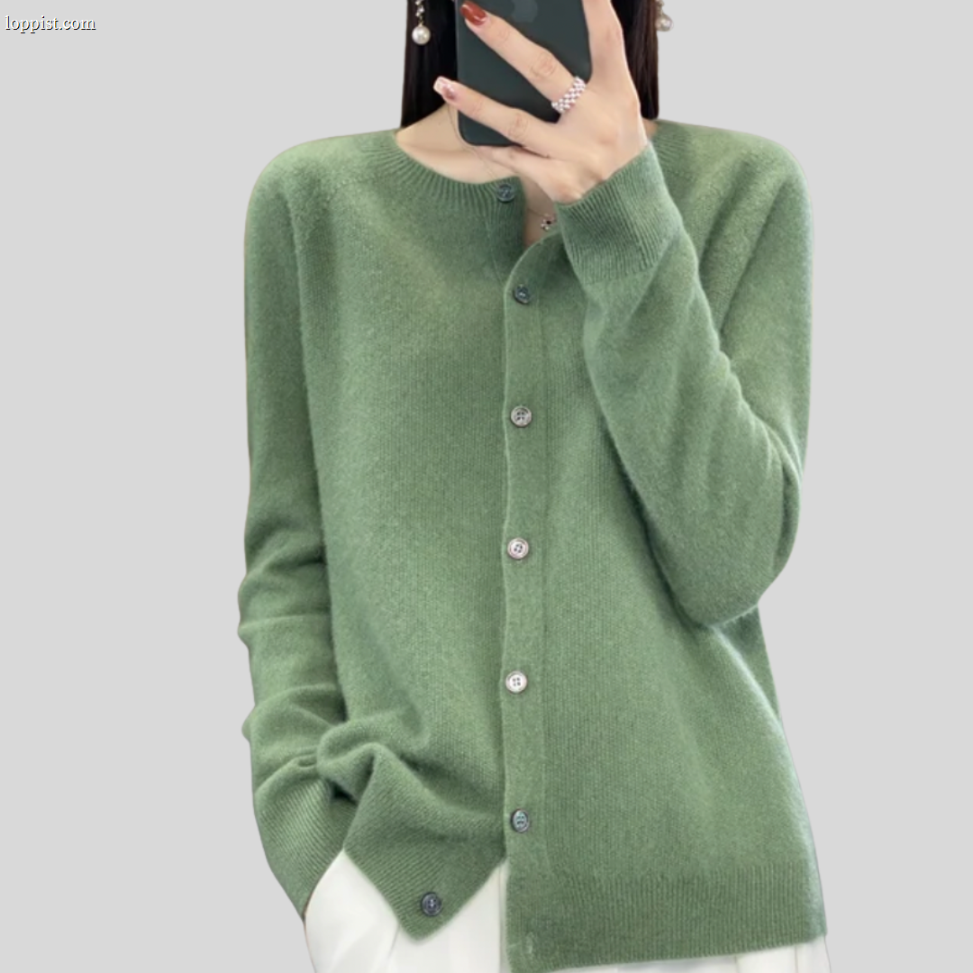 ELEANOR™ - Soft Button-Up Cardigan