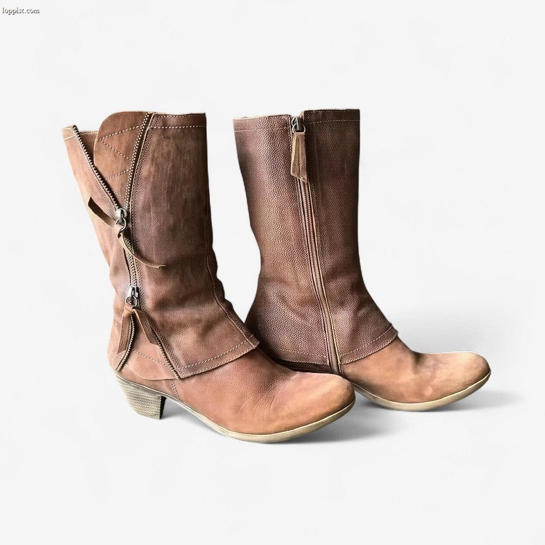 Lily - Mid-Calf Boots