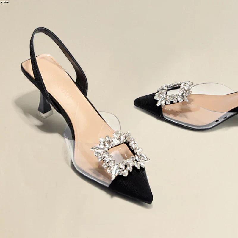 ROCHELLE™ – Sophisticated Sparkle Pointed Heels