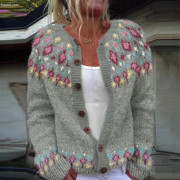 MADELINE | VINTAGE ICELANDIC CARDIGAN