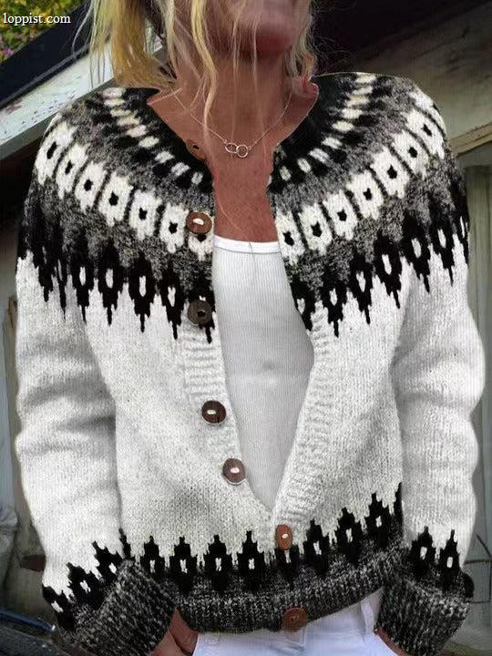 AVA | VINTAGE ICELANDIC CARDIGAN