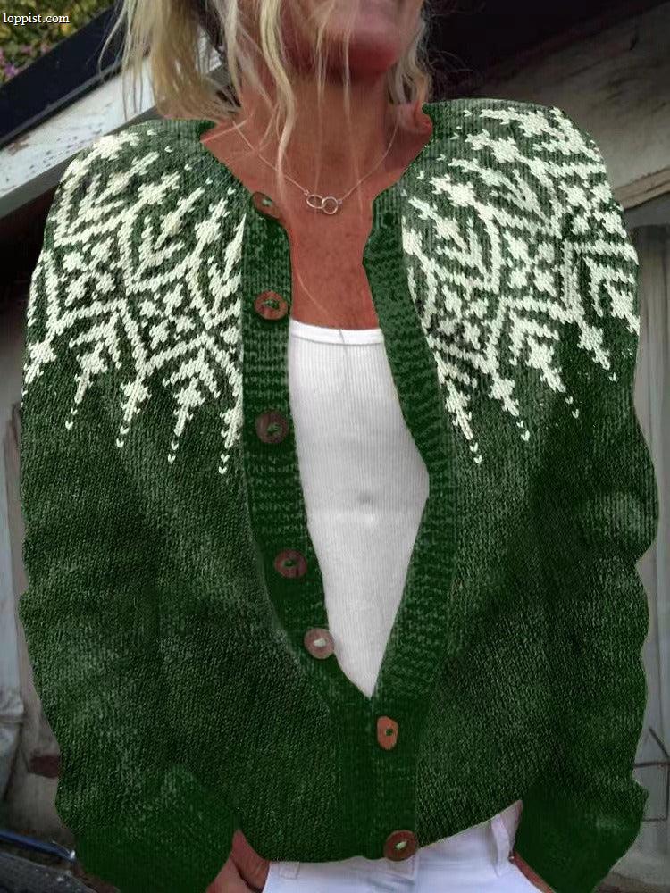 BRIANNA | VINTAGE ICELANDIC CARDIGAN