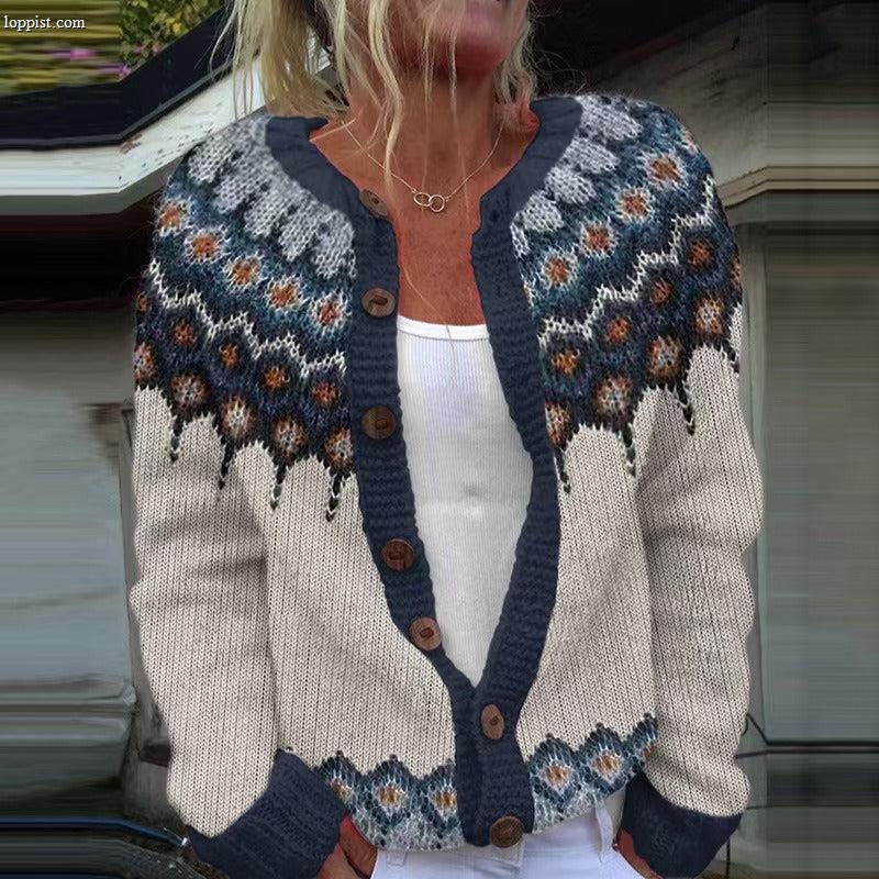 KARA | VINTAGE ICELANDIC CARDIGAN